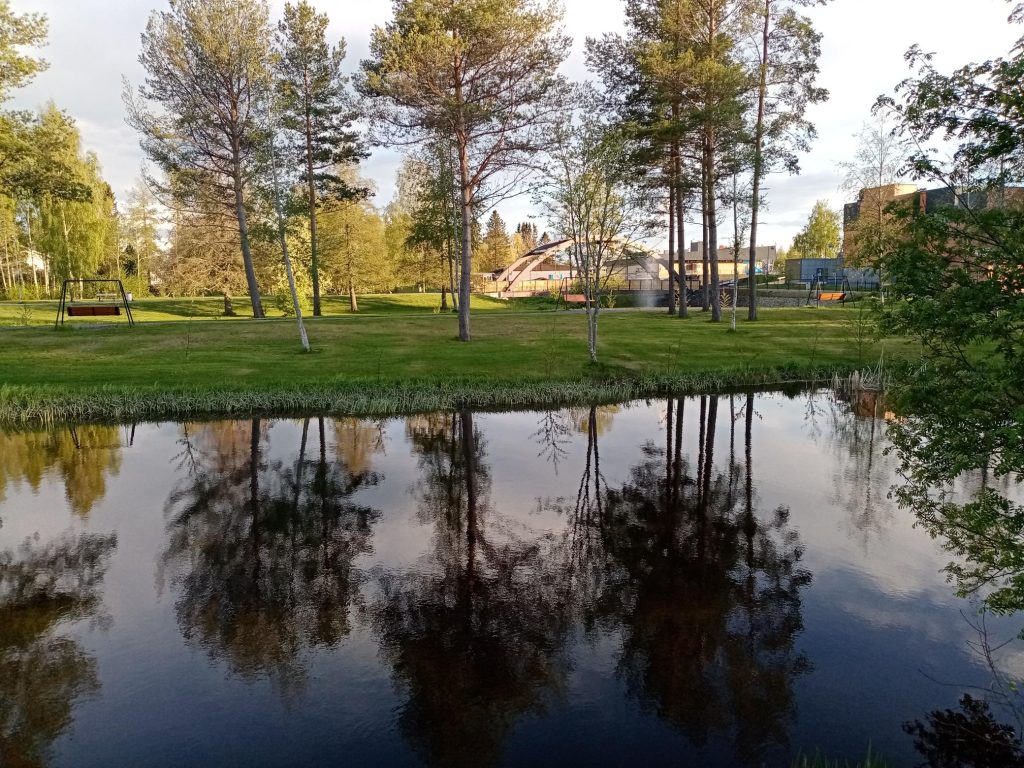 Kauhajoen kaupunkipuisto on oiva kohde rentoutumiselle ympäri vuoden.