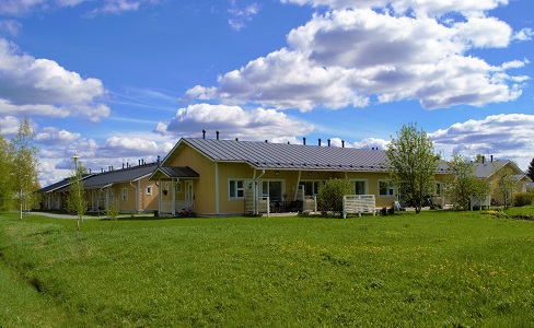Aarnenkuja 3 property of Kauhajoen Asunnot is located in the Neva-Kokko suburb of Kauhajoki.