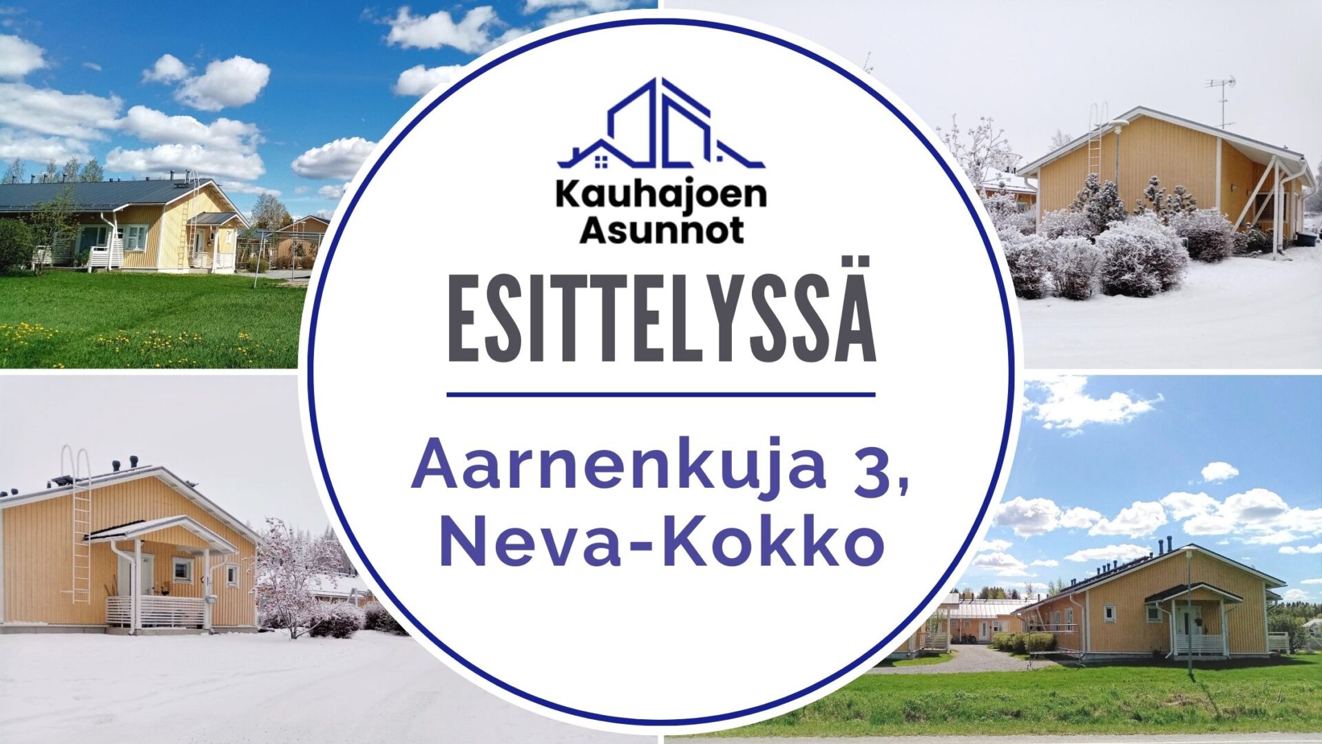 Aarnenkuja 3 on Kauhajoen Asuntojen vuokra-asuntokohde Neva-Kokon alueella