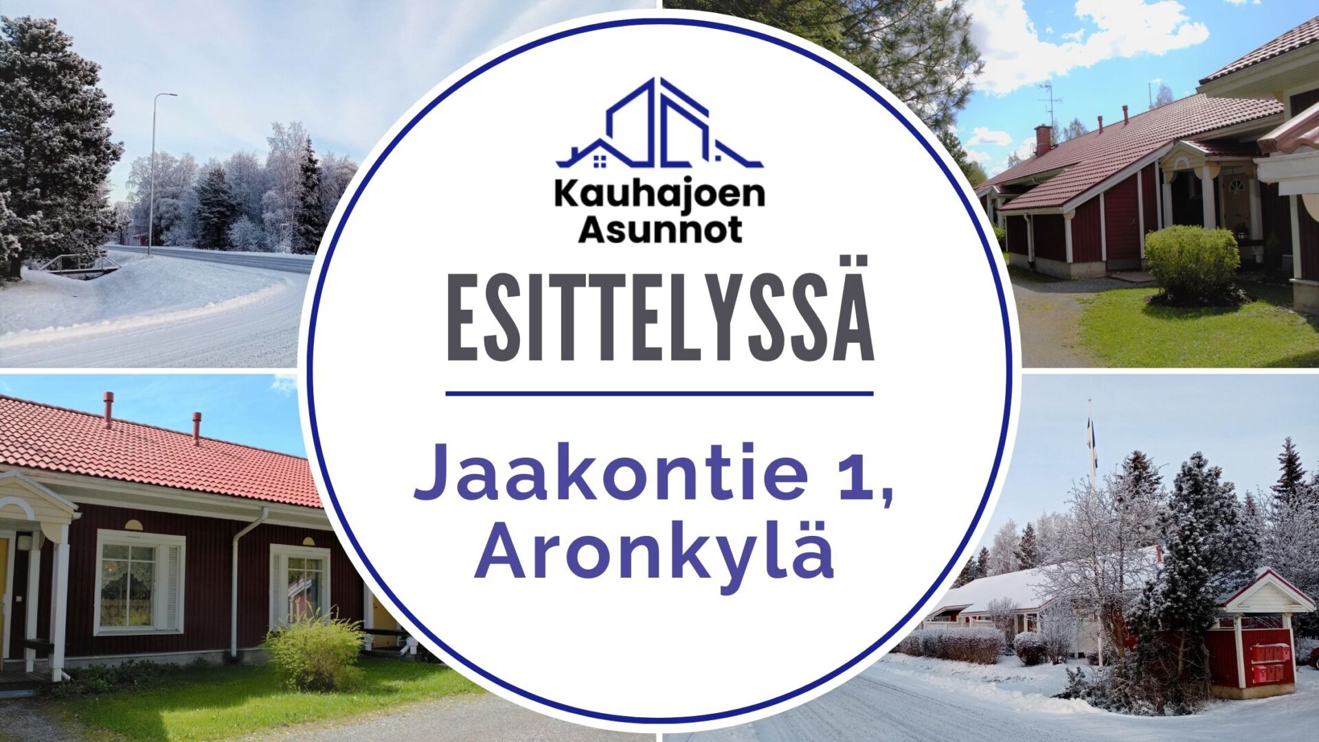Jaakontie 1 on rivitalokohde Aronkylässä ja sen kaikissa asunnoissa on oma sauna.