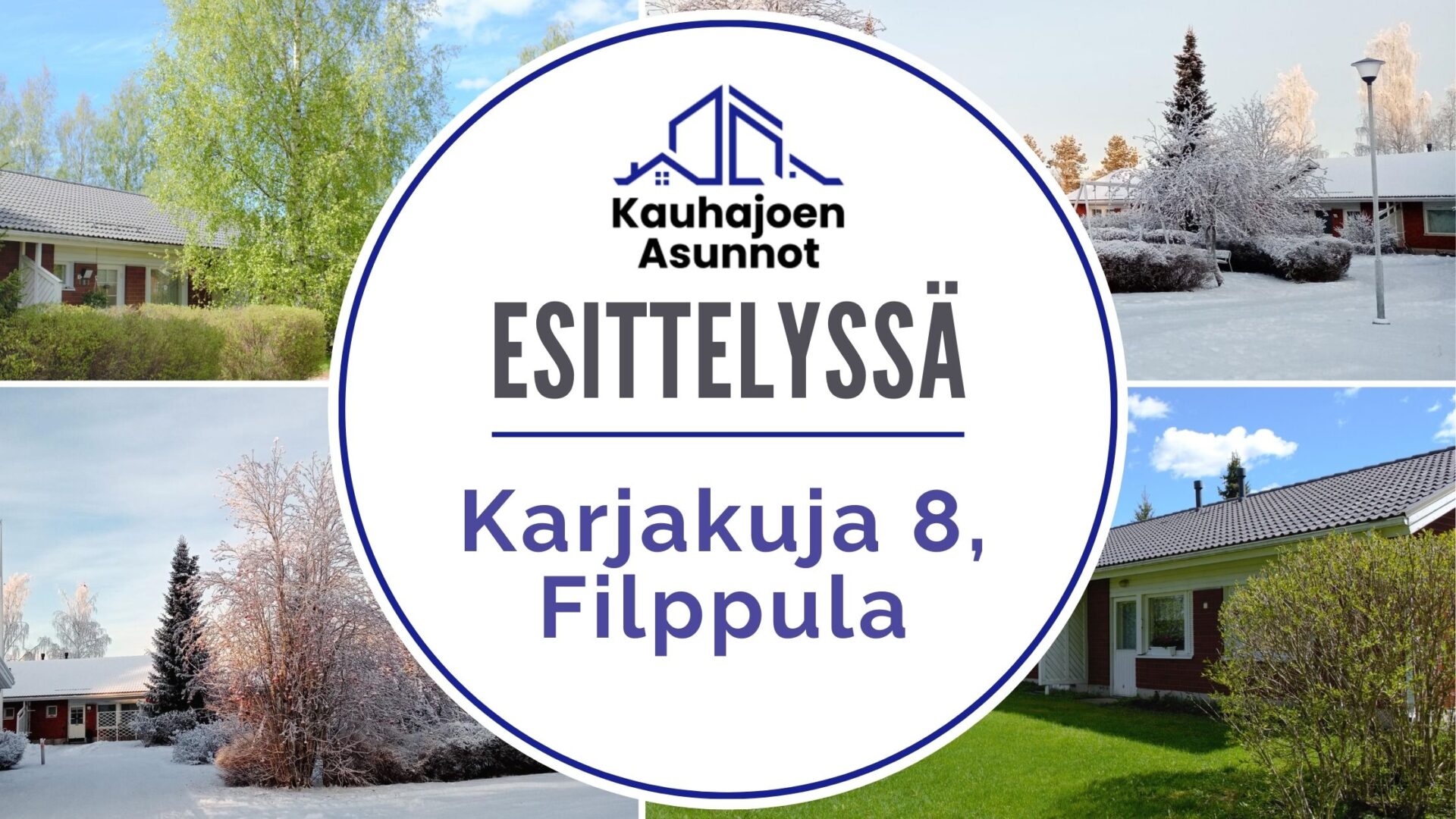 Karjakuja 8 on Kauhajoen Asuntojen rivitalokohde Filppulan asuinalueella.