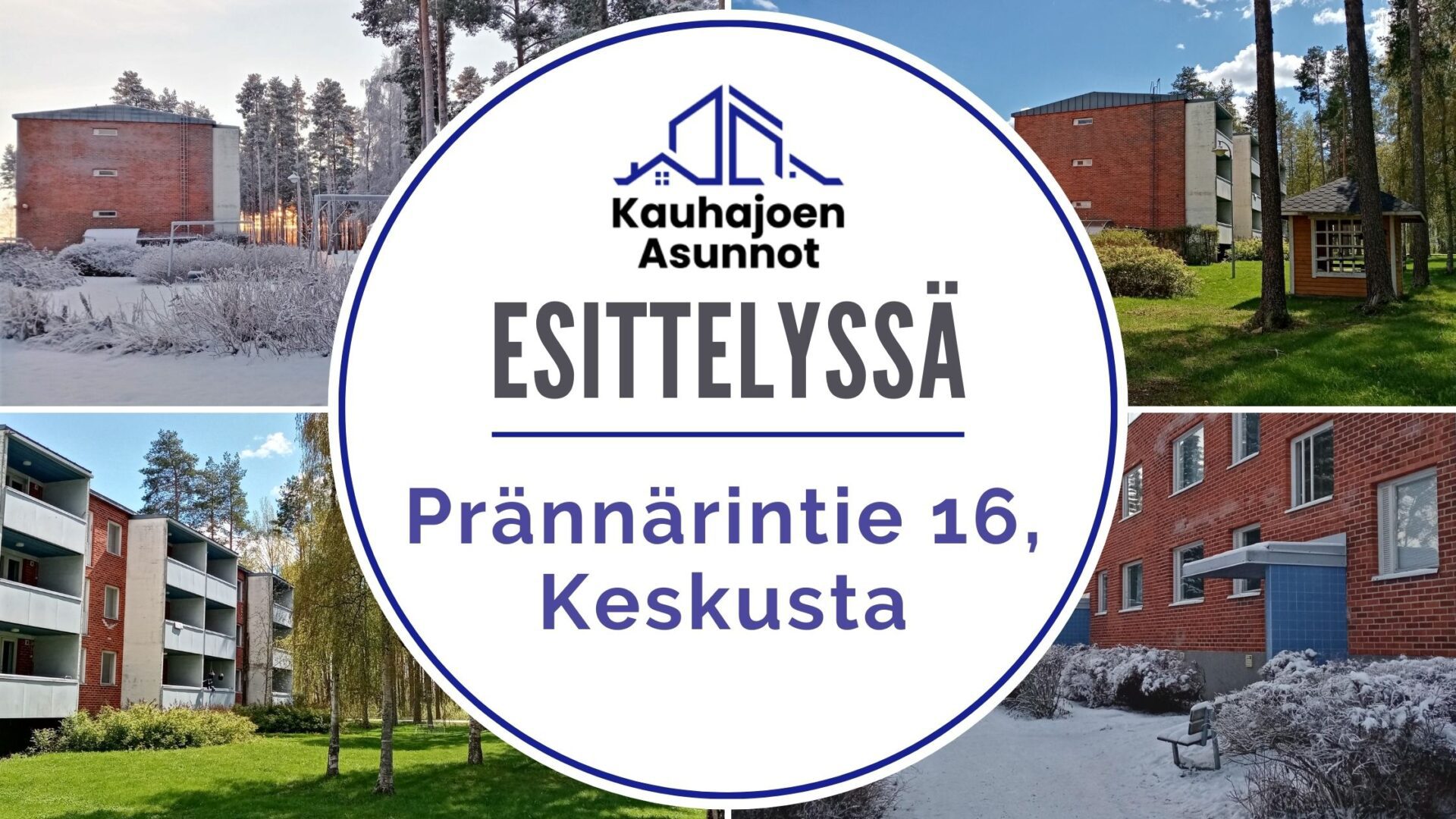 Prännärintie 16 on kerrostalo Kauhajoen keskusta-alueella.