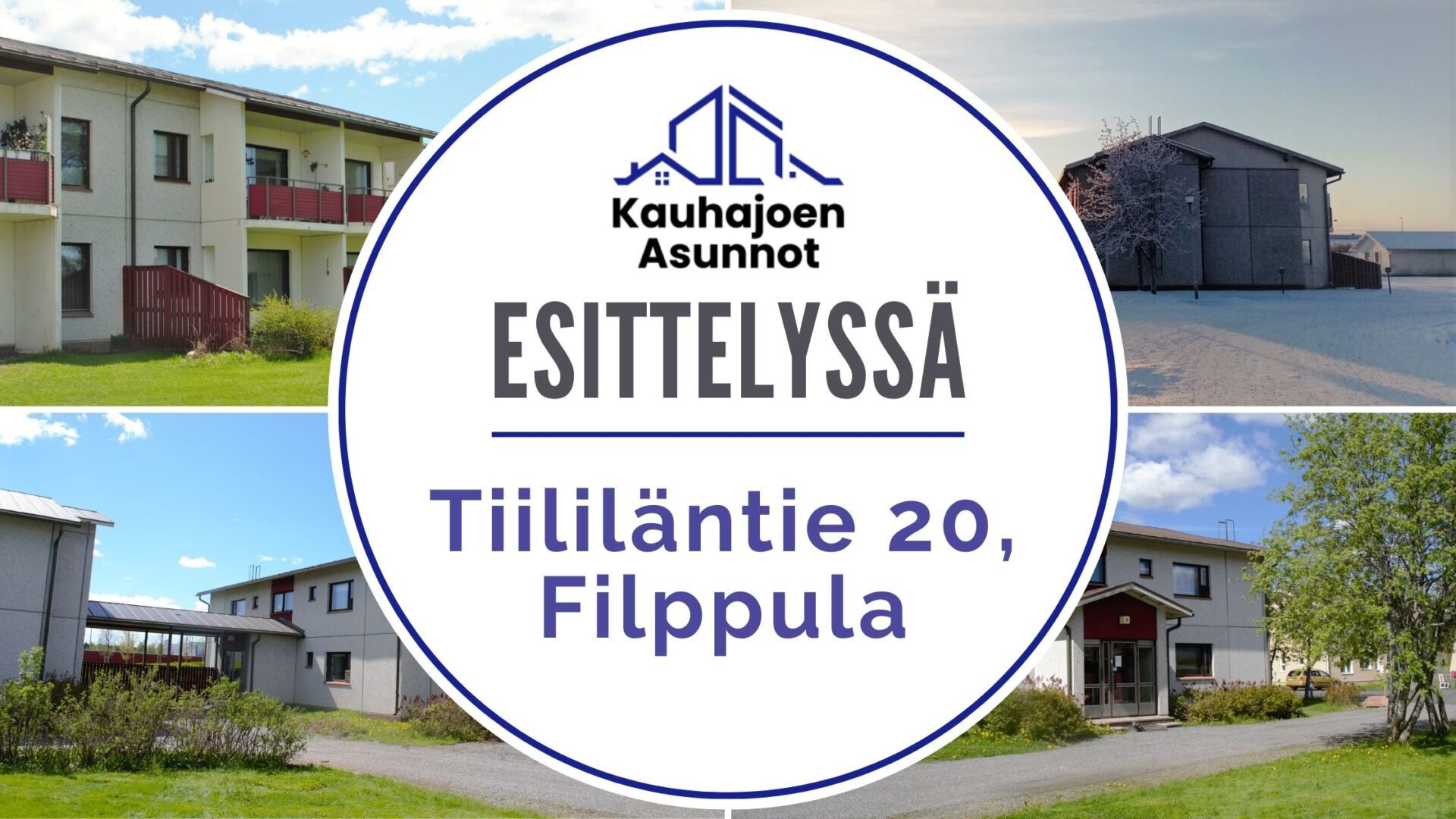 Tiililäntie 20 on kaksikerroksinen, vaaleasävyinen kerrostalokohde Filppulan asuinalueella, aivan Kauhajoen suurimpien kauppakeskusten ja niiden palveluiden äärellä.