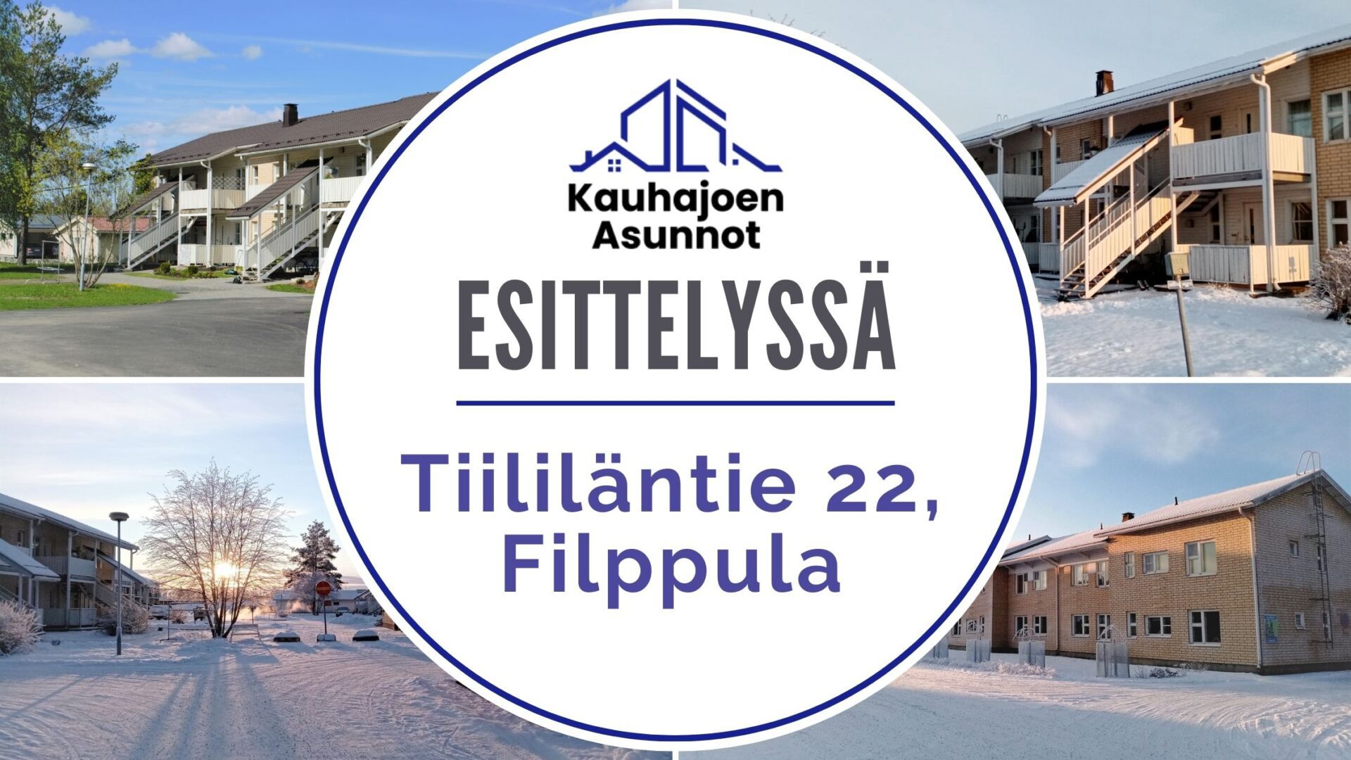 Tiililäntie 22 on kaksikerroksinen, keltatiilinen luhtitalokohde Filppulassa lähellä kauppoja ja palveluita.